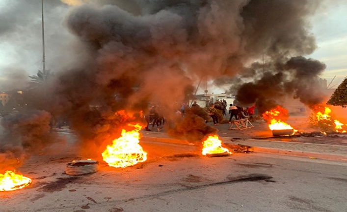 Irak'taki Hükümet karşıtı protestolarda yaralı sayısı 59 'a yükseldi