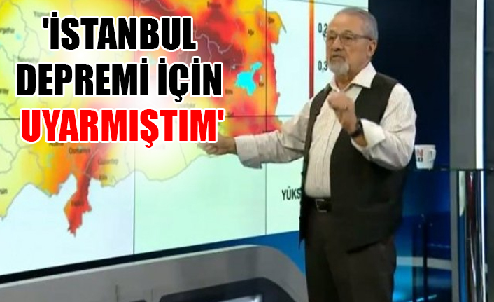 Prof. Dr. Naci Görür'den deprem açıklaması...