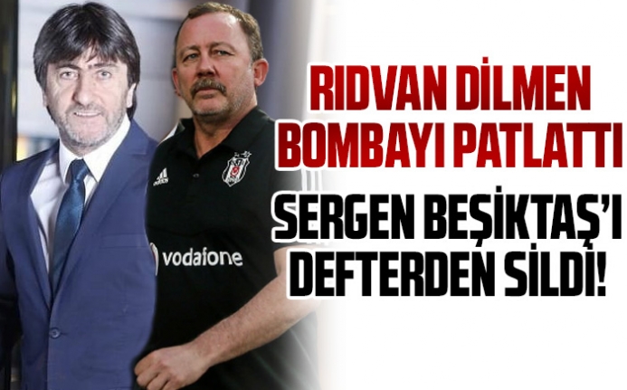 Sergen Yalçın ile Beşiktaş arasında ipler koptu iddiası! Rıdvan Dilmen yazdı